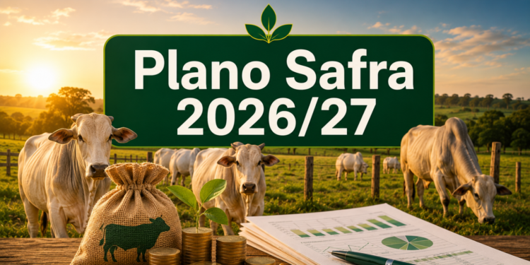 Plano Safra 2026/27 amplia oportunidades de crédito para a pecuária bovina